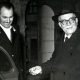 Meuccio Ruini, presidente della commissione dei 75 che aveva redatto il testo del 1948